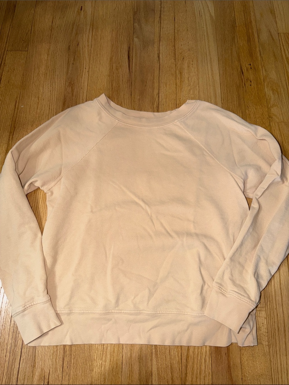 Mate The Label Organic Cotton Crewneck Sweatshirt Sz S
